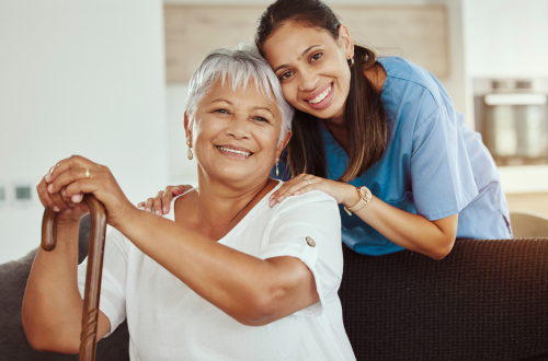 Companion caregiver providing emotional support and social interaction for seniors in the Tampa Area, FL